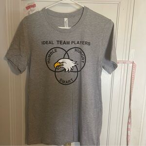 Canvas mens tshirt. Small gray